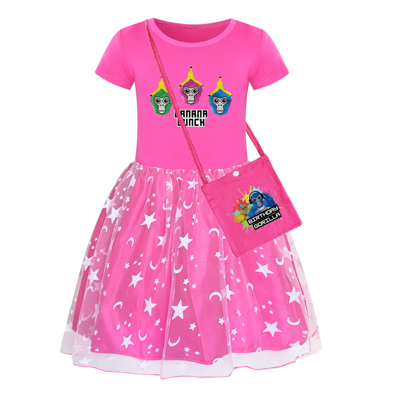 Baby Clothing Tags - ‌Gorilla Tag Girls Summer Princess Dress