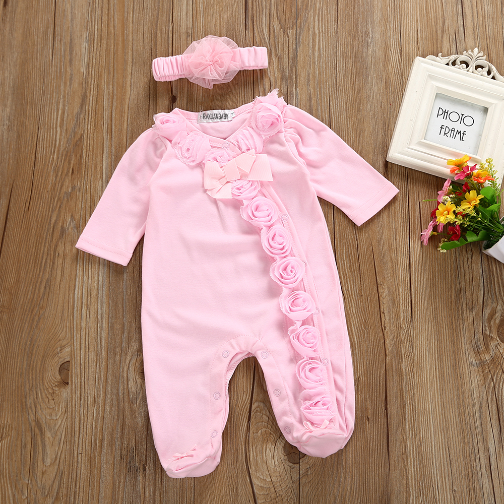 Baby Clothing Outlet - Spring Newborn Baby Girl Clothes 2pcs