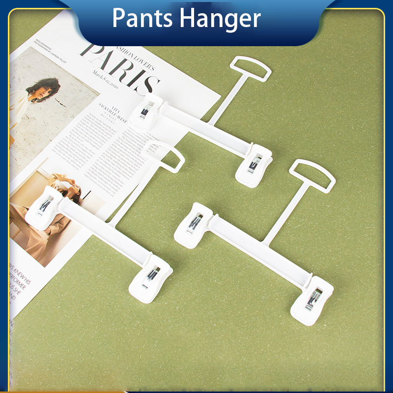 Baby Clothing Hangers - Plastic Pants Hanger for Kids Small