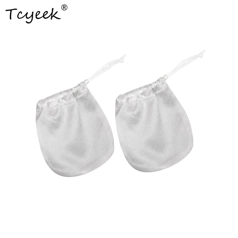 Baby Mittens Scratch - Tcyeek, 19MM 100%Real Silk Baby Gloves,