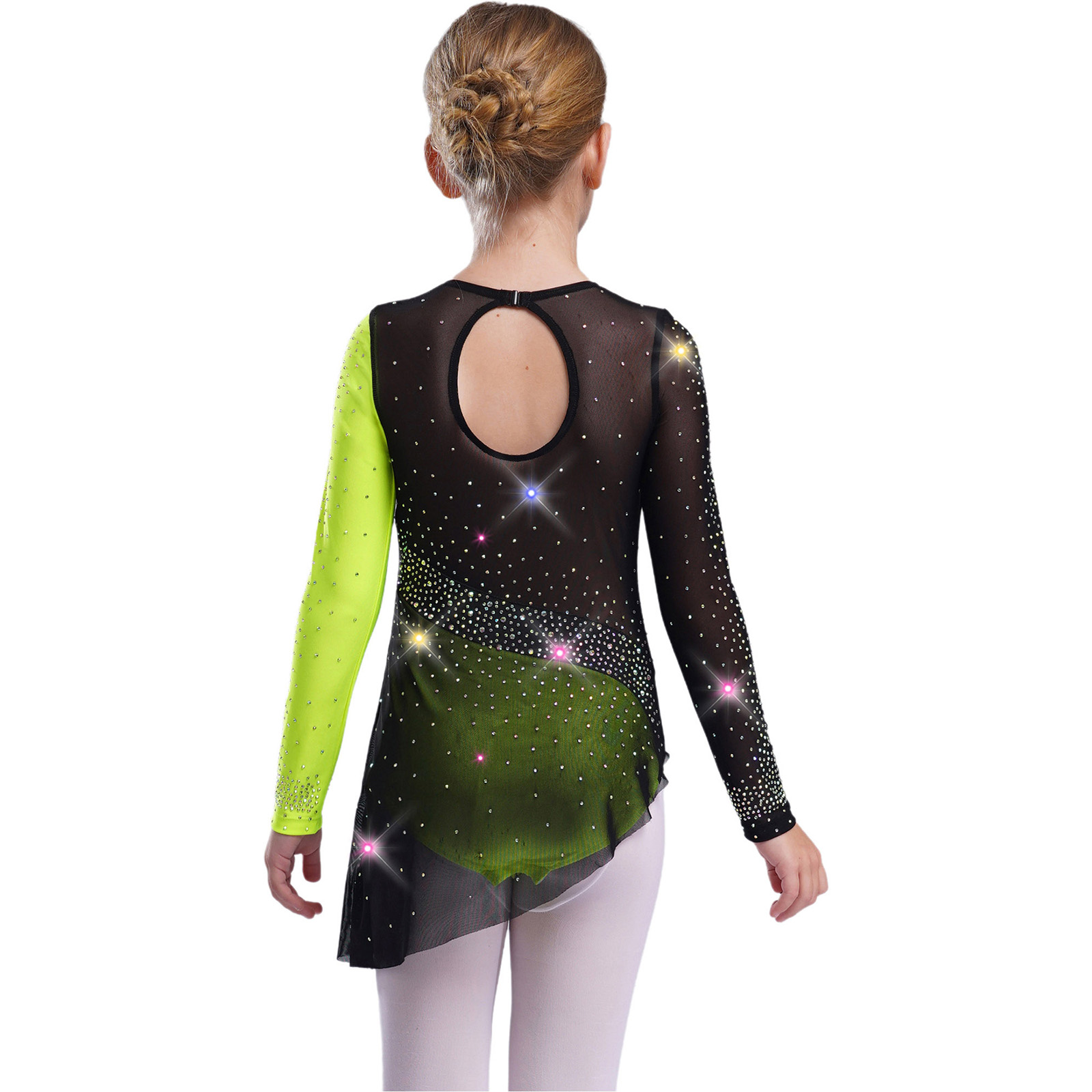 Baby Clothing Sizes - Kids Girls Ballet Leotard Dress Rhythmic