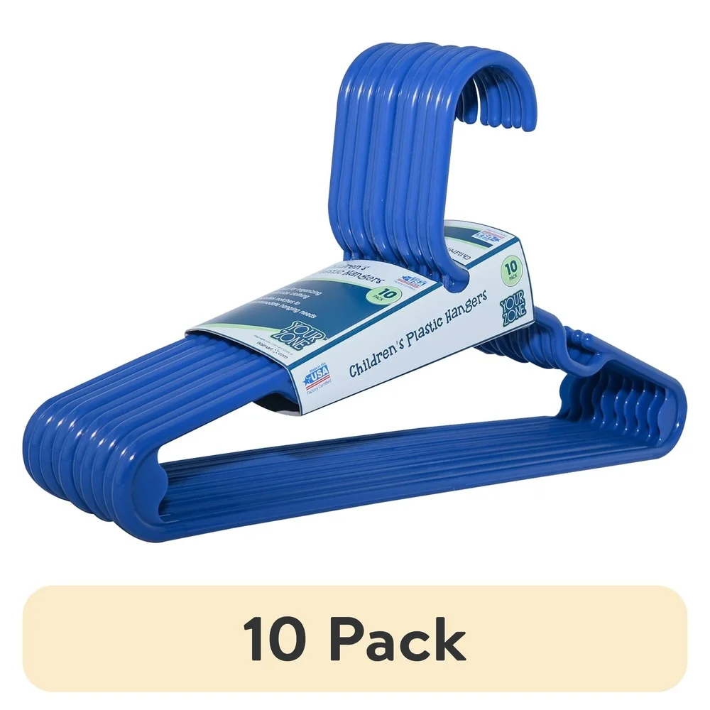 Baby Clothing Hangers - Children's Clothing Hangers 10 Pack Durable