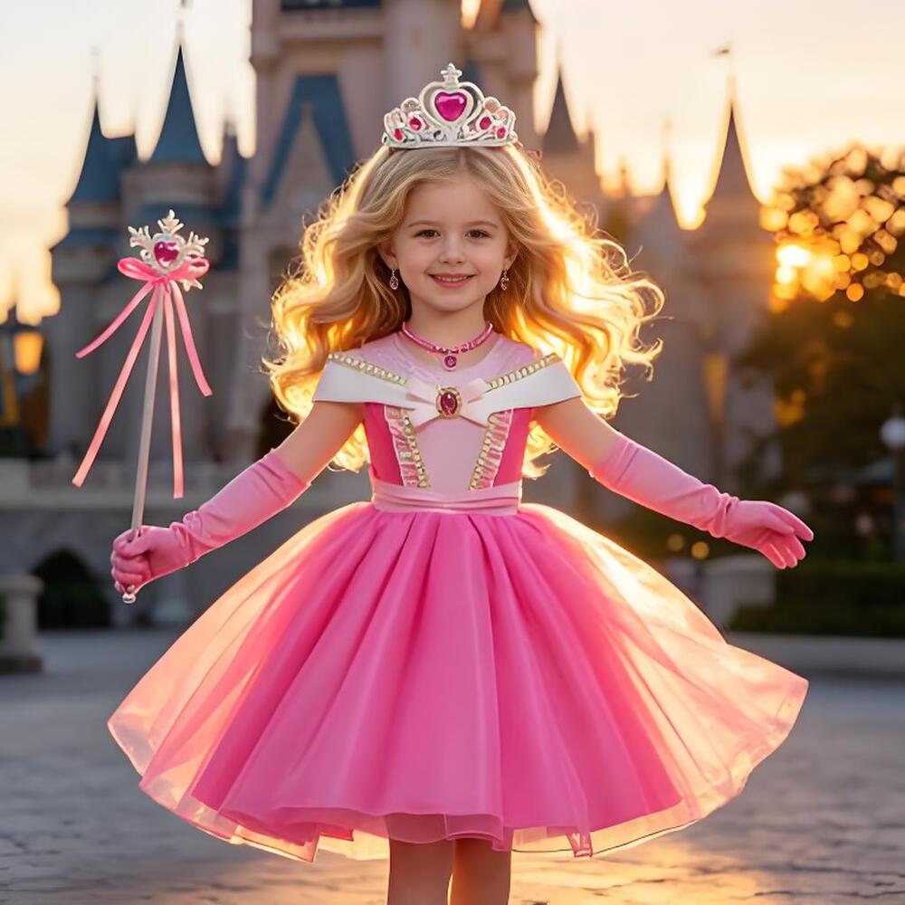 Baby Clothing Sizes - 3-10 Yrs Sleeping Beauty Carnival Dress