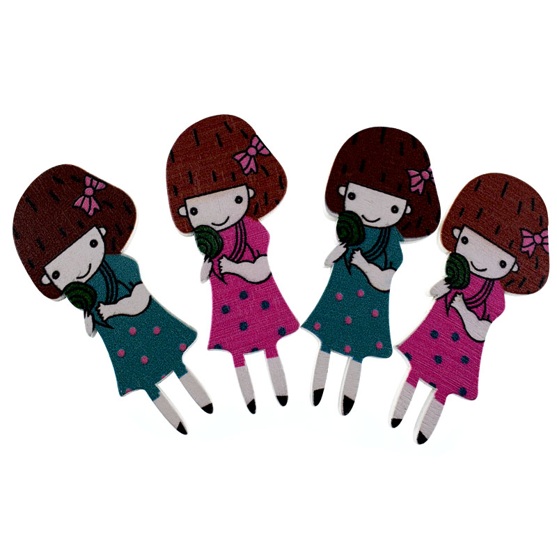 10/20pcs Mixed animals 2 Hole  - огляд і ціна Baby Clothing Sewing
