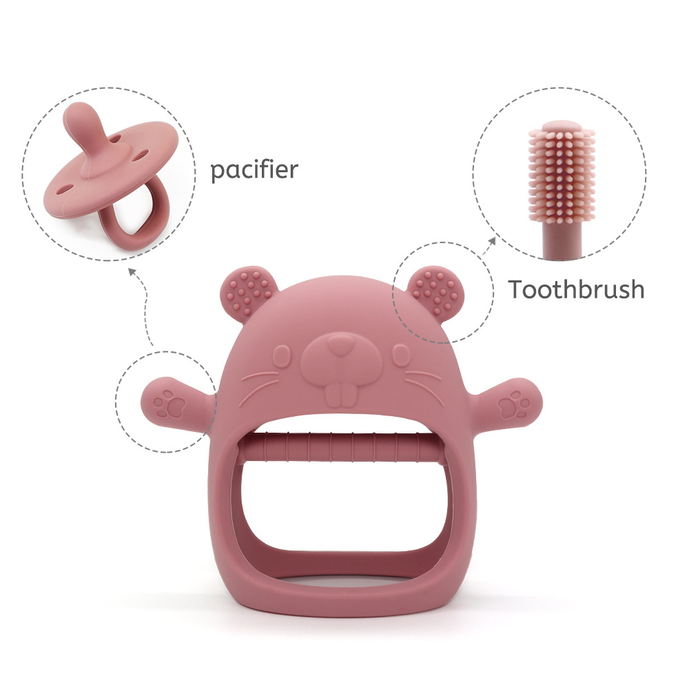 1pc Teether Toys For Baby Brac - огляд і ціна Baby Mittens Scratch
