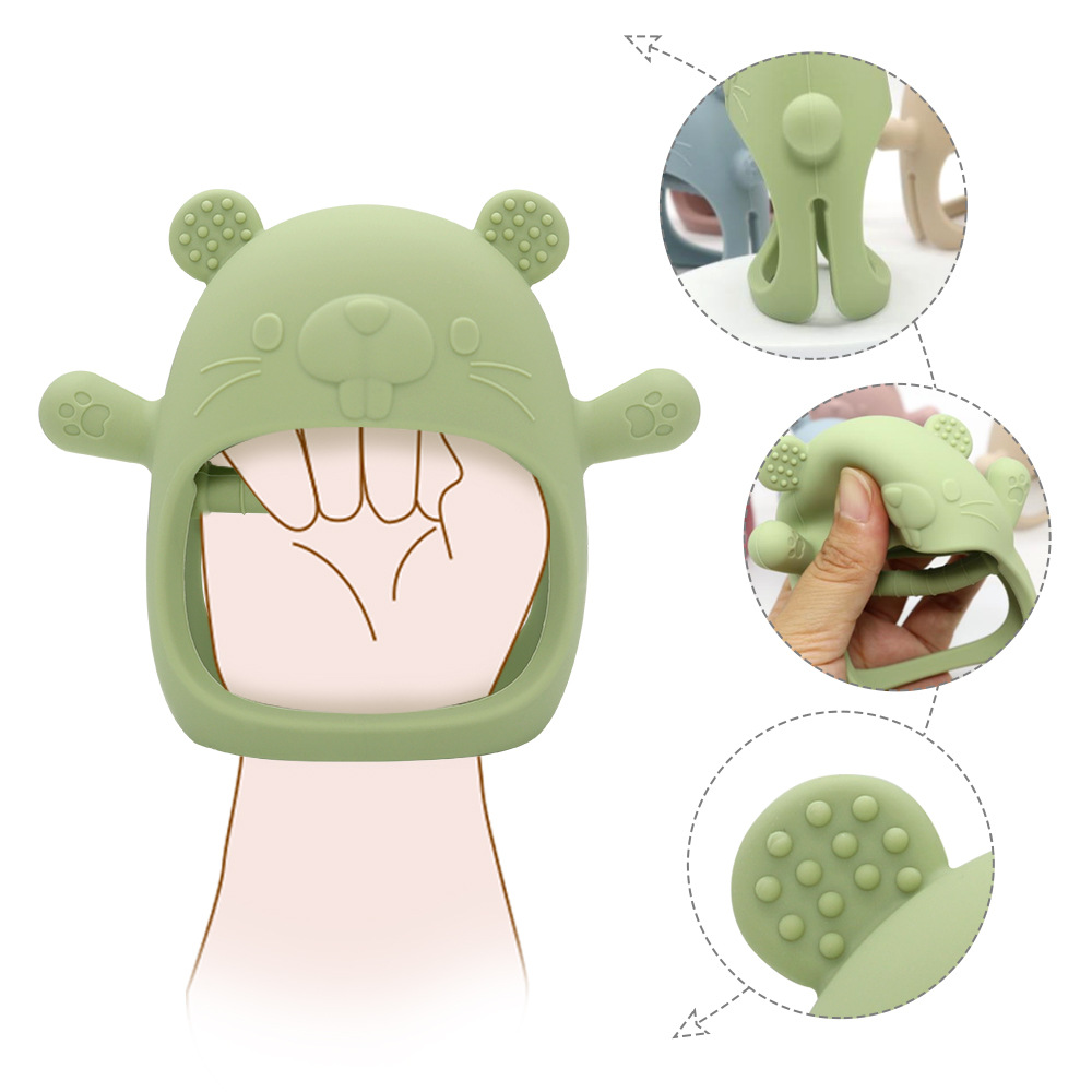 1pc Teether Toys For Baby Brac - огляд і ціна Baby Mittens Scratch