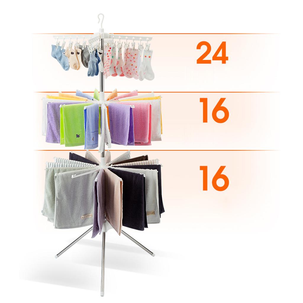3 Tiers Foldable Drying Rack S - огляд і ціна Baby Clothing Hangers