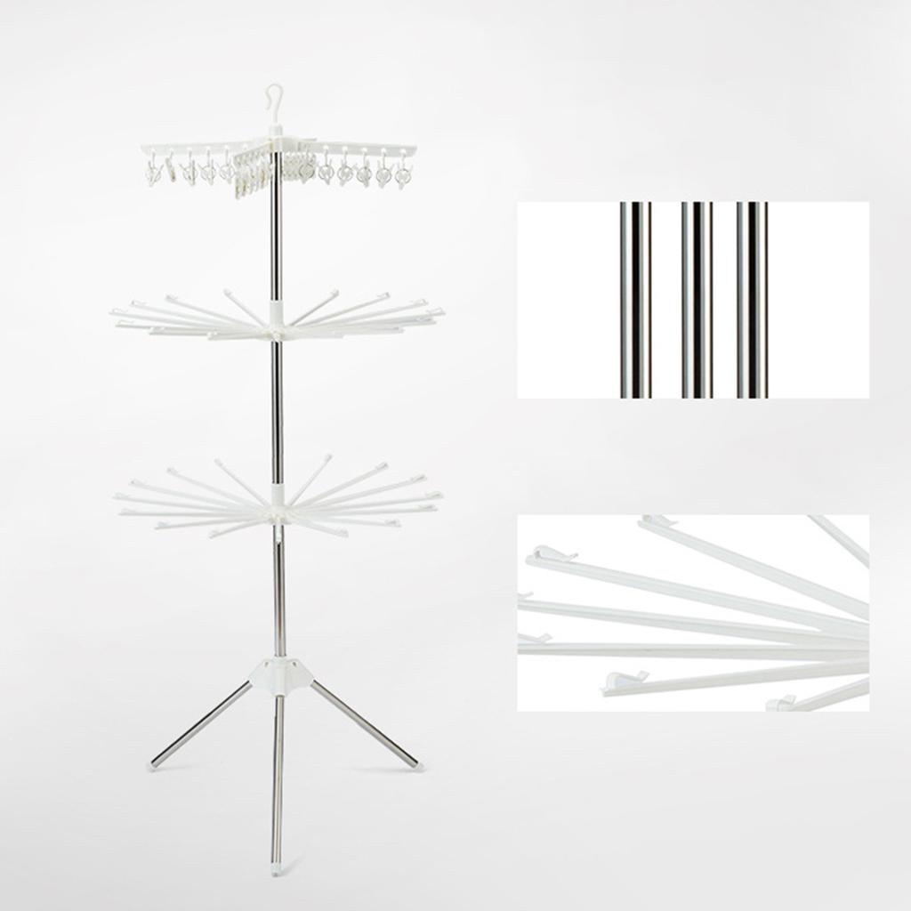 3 Tiers Foldable Drying Rack S - огляд і ціна Baby Clothing Hangers