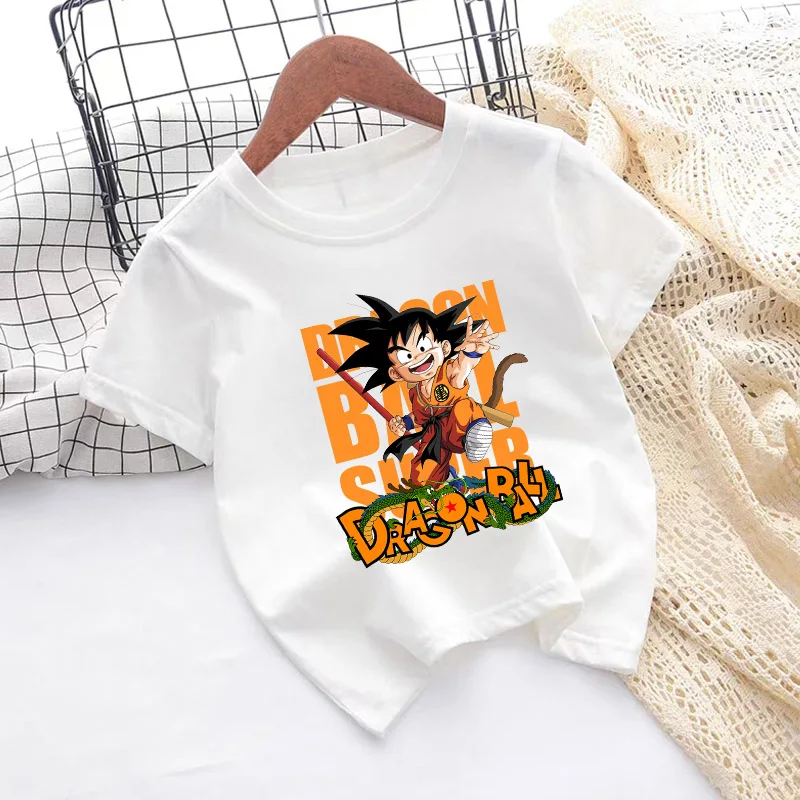 Dragons BallZ Kids T Shirt Whi - огляд і ціна Baby Clothing Japan