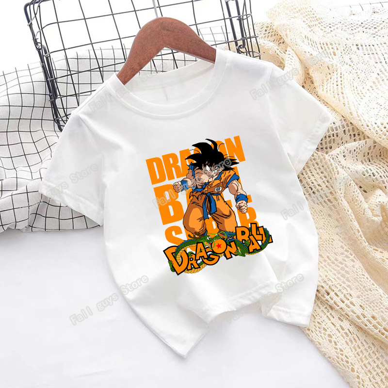 Dragons BallZ Kids T Shirt Whi - огляд і ціна Baby Clothing Japan