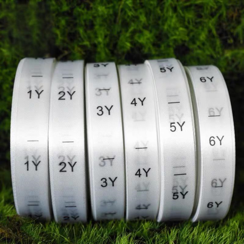 1000pcs/roll  kids size labels - огляд і ціна Baby Clothing Tags