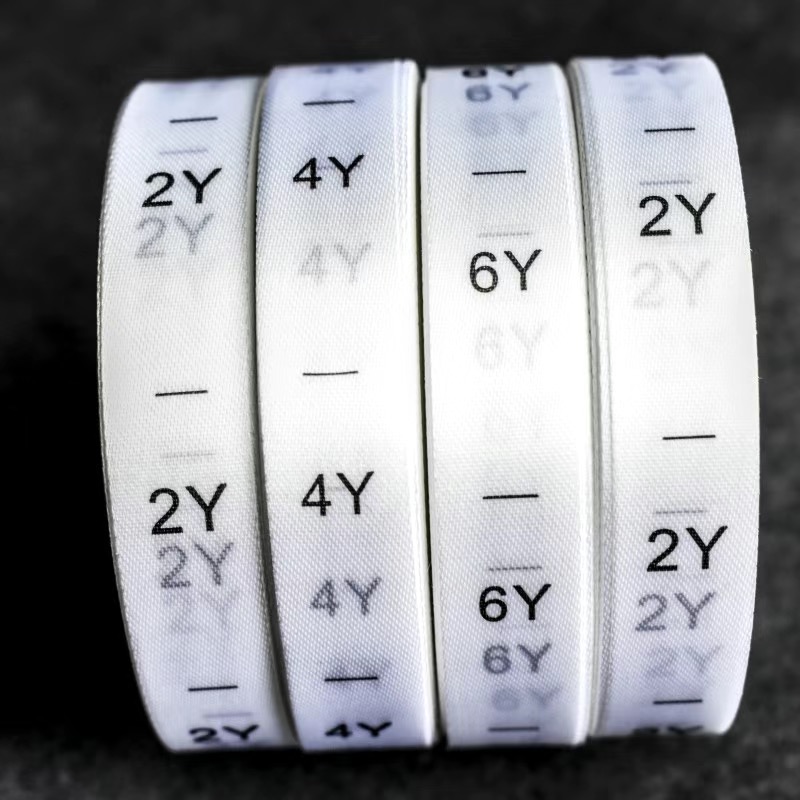 1000pcs/roll  kids size labels - огляд і ціна Baby Clothing Tags