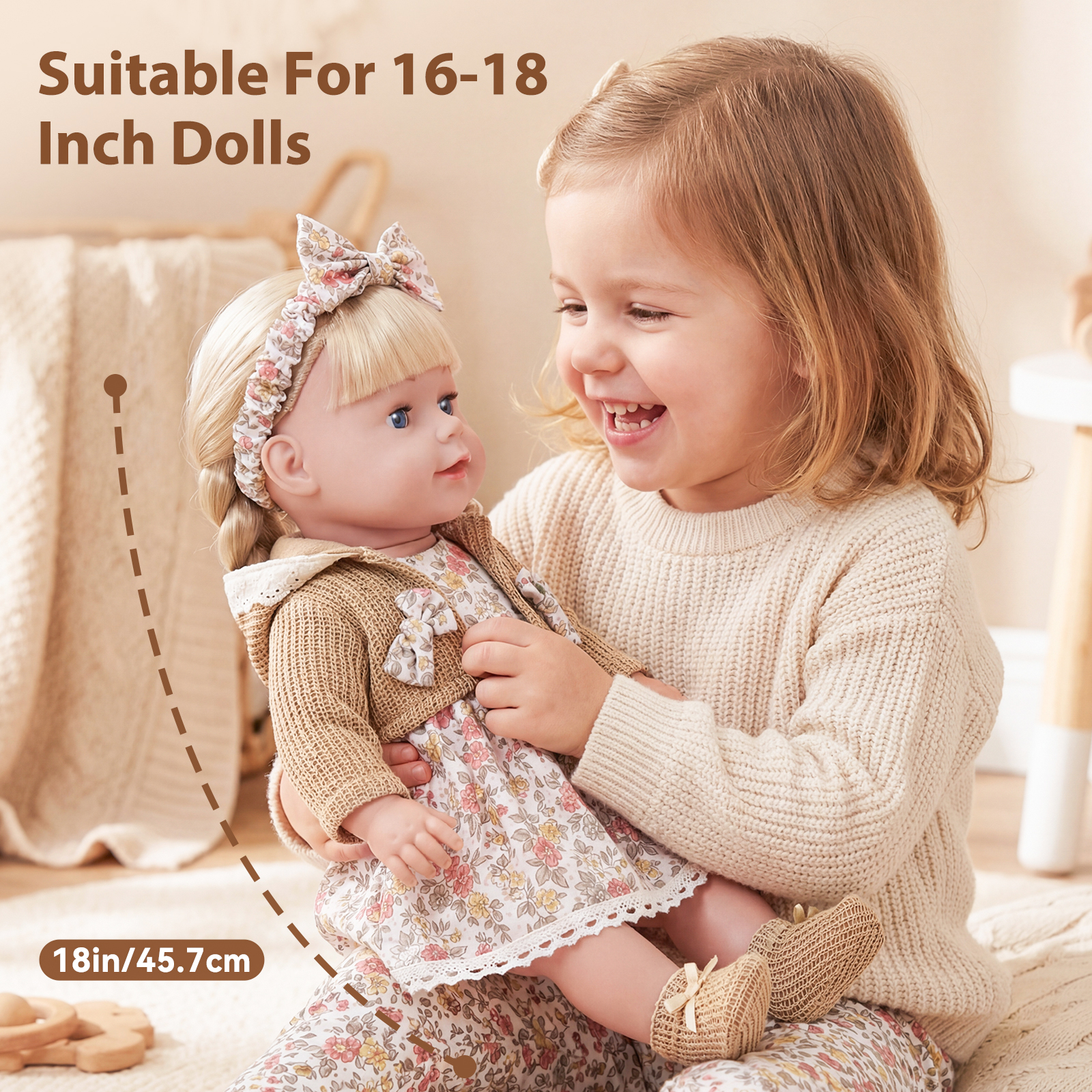 Cute Doll Clothes for 16-18 In - огляд і ціна Baby Clothing Unisex