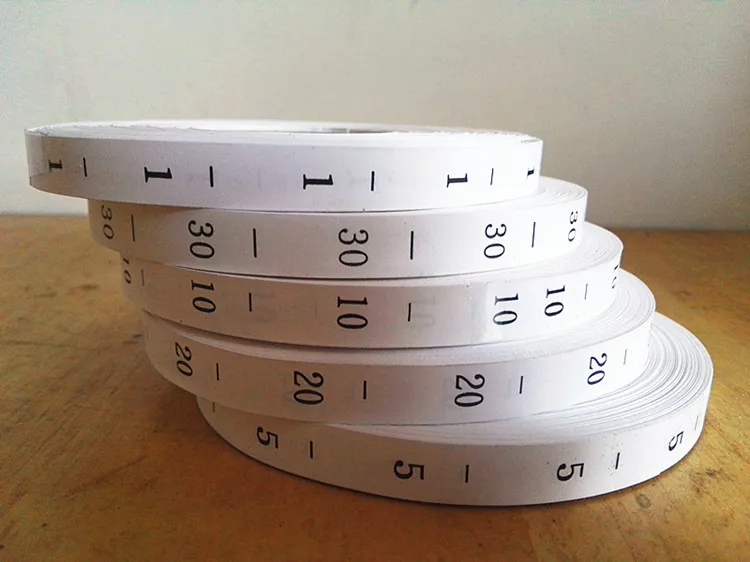 3000PCS/Roll 1-100 Number Size - огляд і ціна Baby Clothing Tags