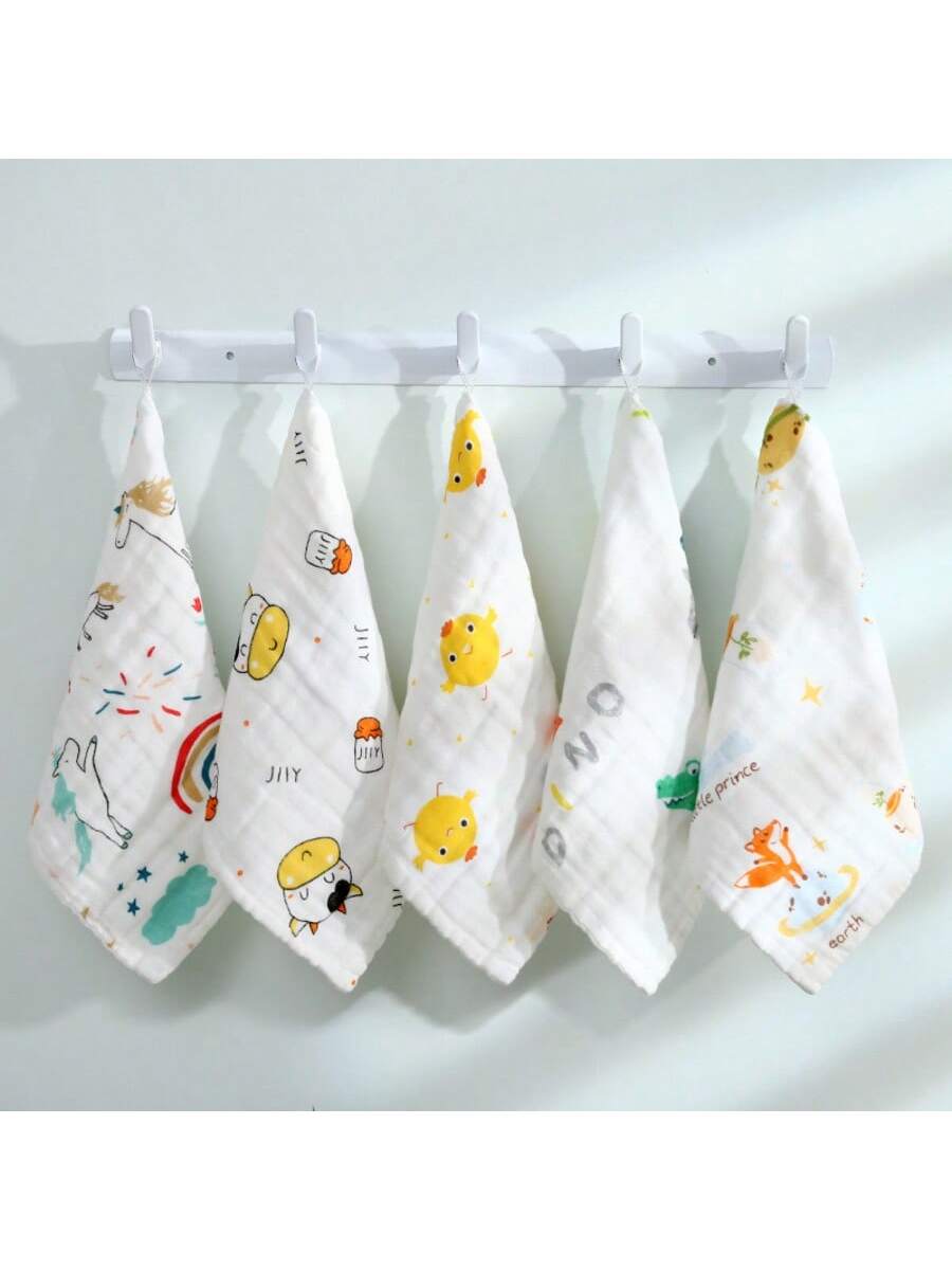 1/5pcs Baby Towels Random Colo - огляд і ціна Baby Clothing Wash