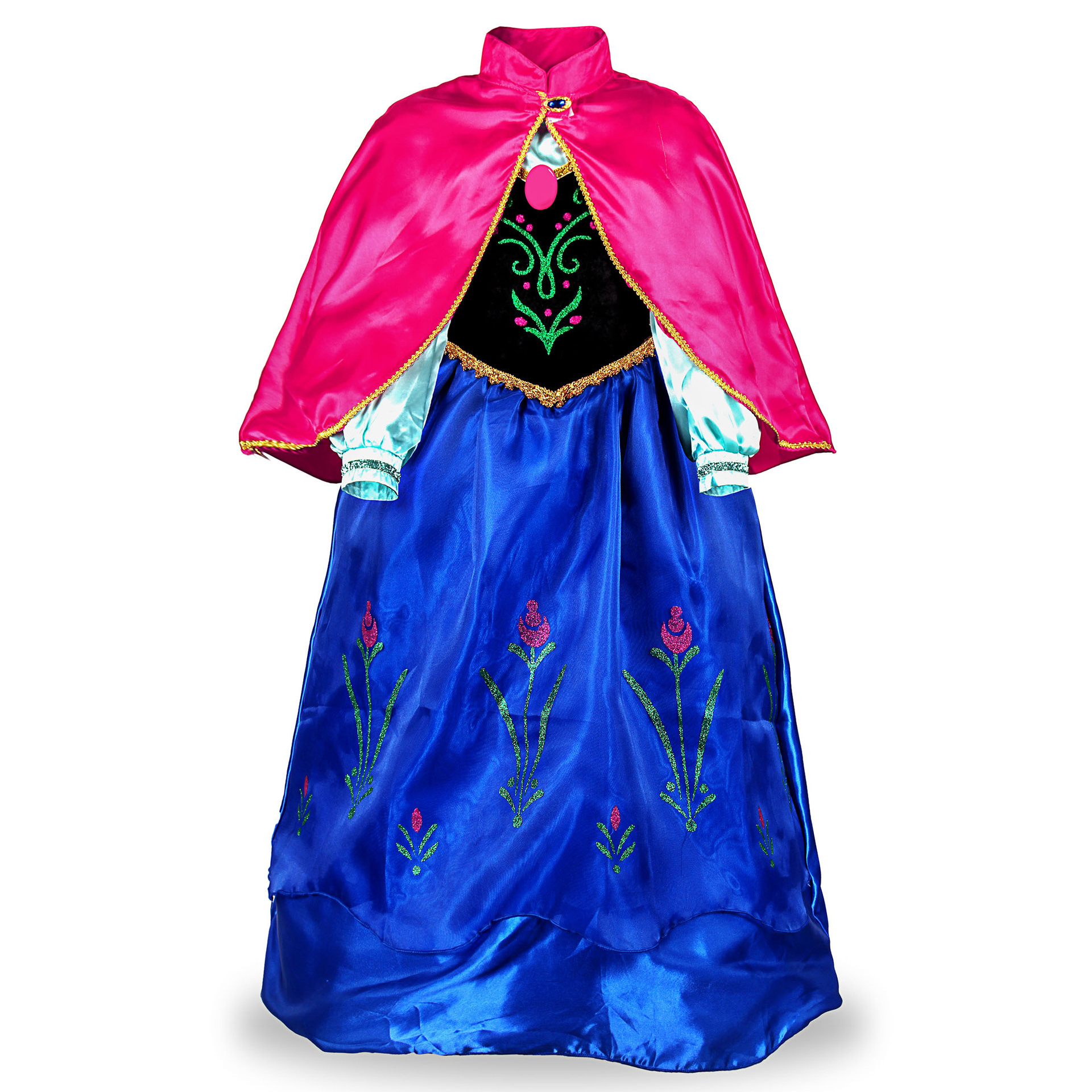 Fuchsia Anna Dress with Cape f - огляд і ціна Baby Clothing Sizes