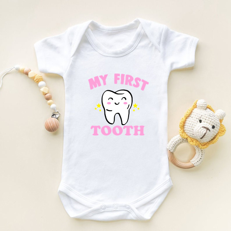 I Got My First Tooth Print Sho - огляд і ціна Baby Clothing Outlet