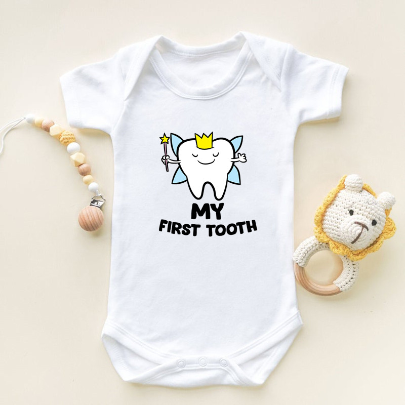 I Got My First Tooth Print Sho - огляд і ціна Baby Clothing Outlet