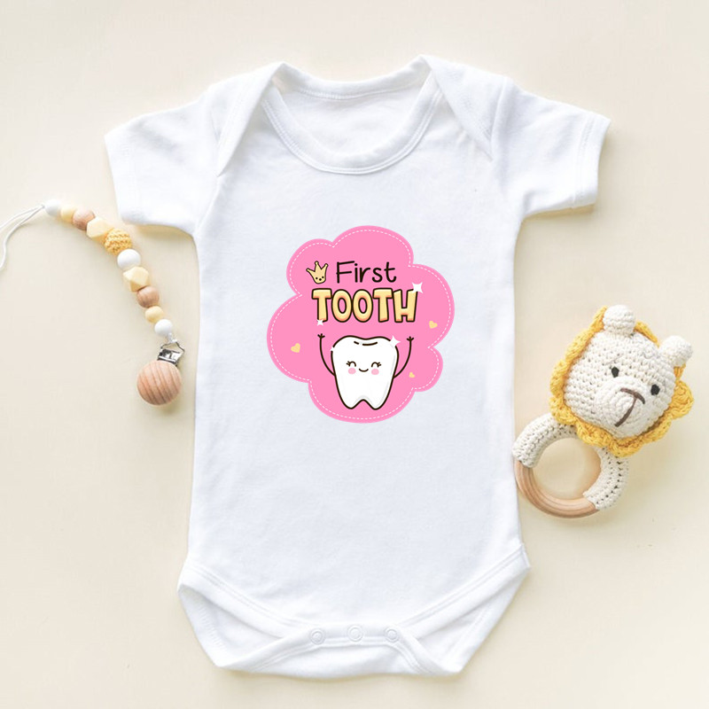 I Got My First Tooth Print Sho - огляд і ціна Baby Clothing Outlet