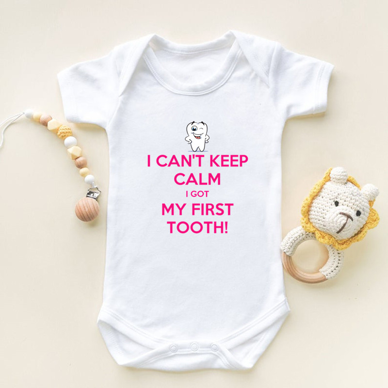I Got My First Tooth Print Sho - огляд і ціна Baby Clothing Outlet