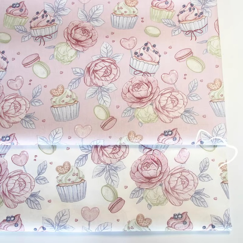 160x50cm Rose Ice Cream DIY Fa - огляд і ціна Baby Clothing Sewing