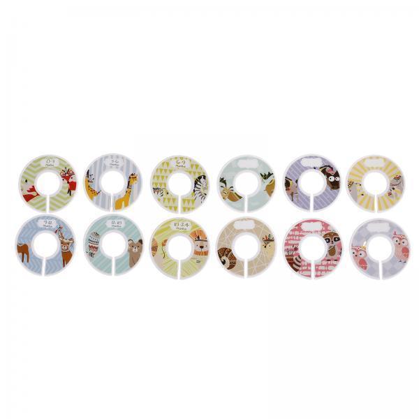 Blank Round Clothing Size Divi - огляд і ціна Baby Clothing Tags
