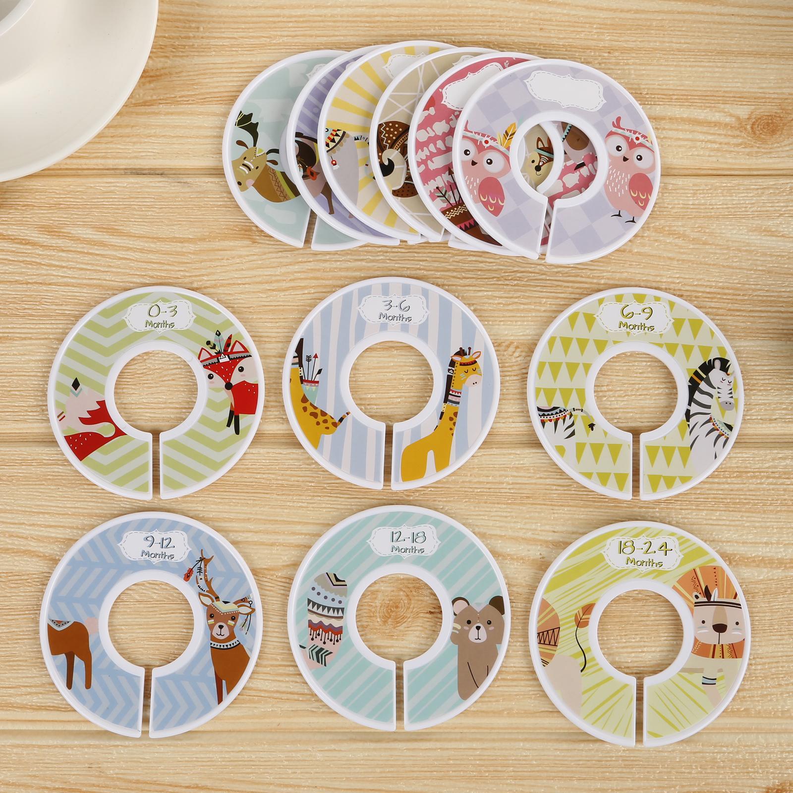 Blank Round Clothing Size Divi - огляд і ціна Baby Clothing Tags