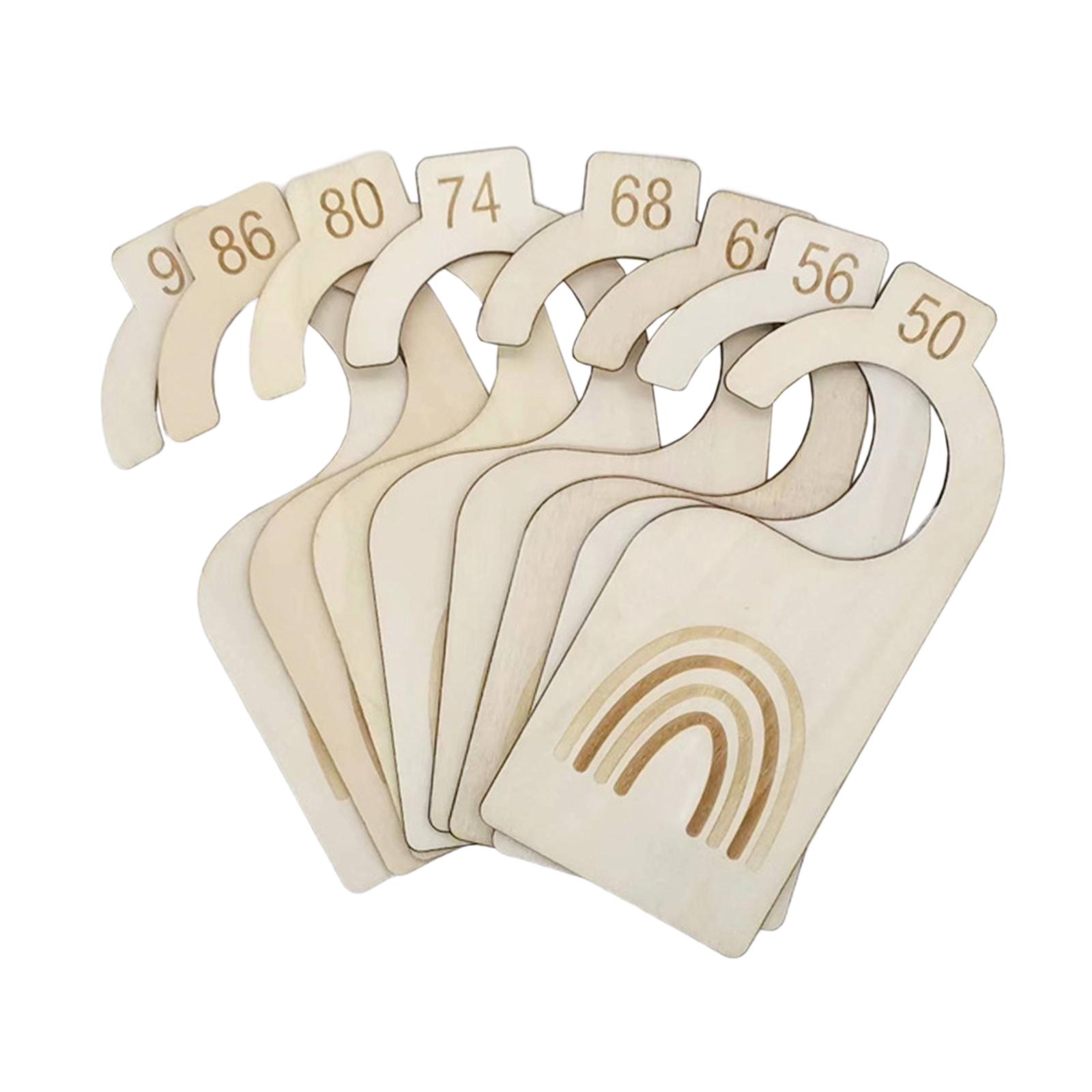 8Pcs Baby Closet Dividers Ador - огляд і ціна Baby Clothing Tags