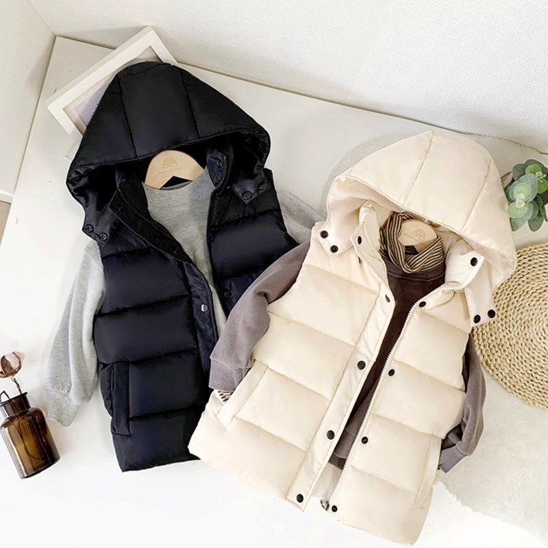 Childrens Down Cotton Vest Boy - огляд і ціна Baby Clothing Zip