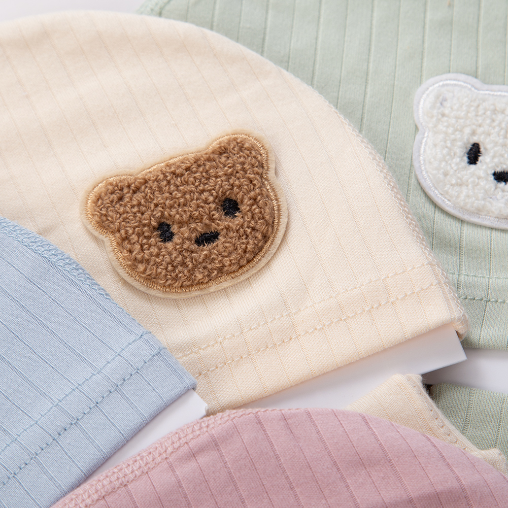 3Pcs/set Cotton Newborn Hats C - огляд і ціна Baby Mittens Scratch