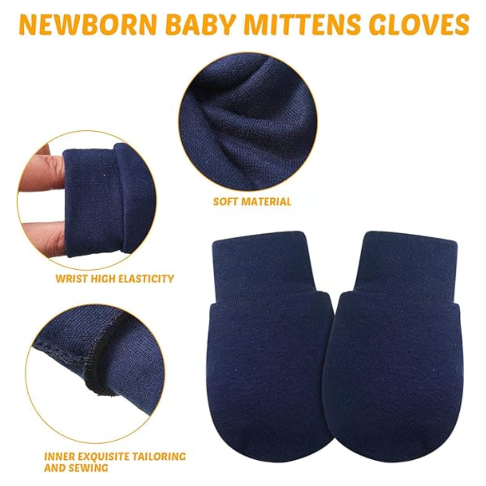 6 Pairs Newborn Baby Mittens N - огляд і ціна Baby Mittens Scratch