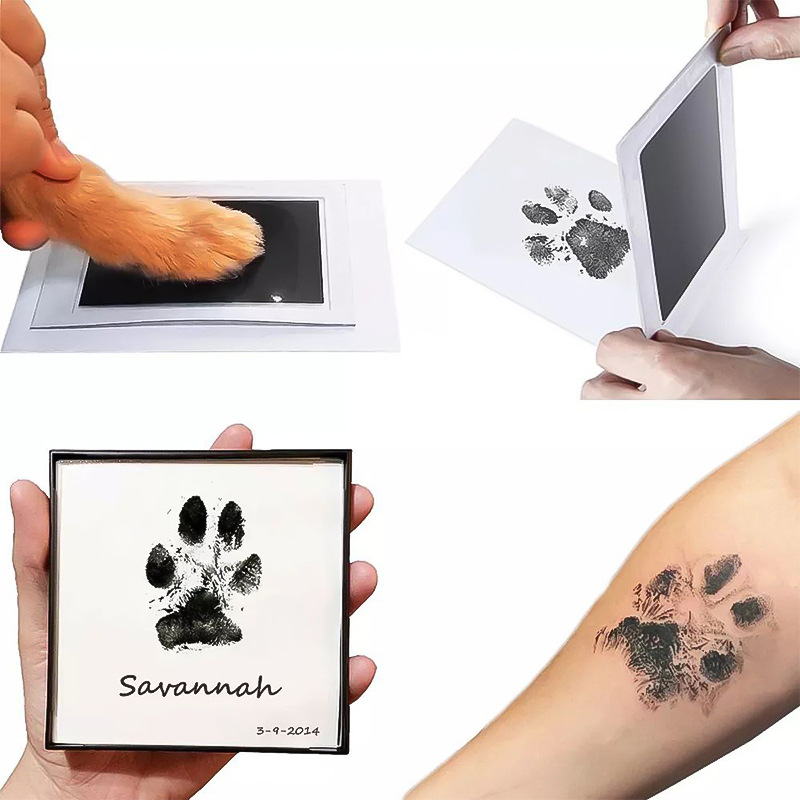 Cat Dog Paw Print Ink Kit Pad  - огляд і ціна Baby Clothing Wash