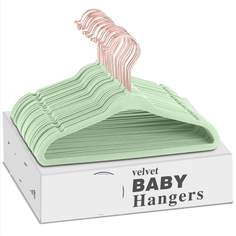 Velvet Hangers for Clothes 10P - огляд і ціна Baby Clothing Hangers