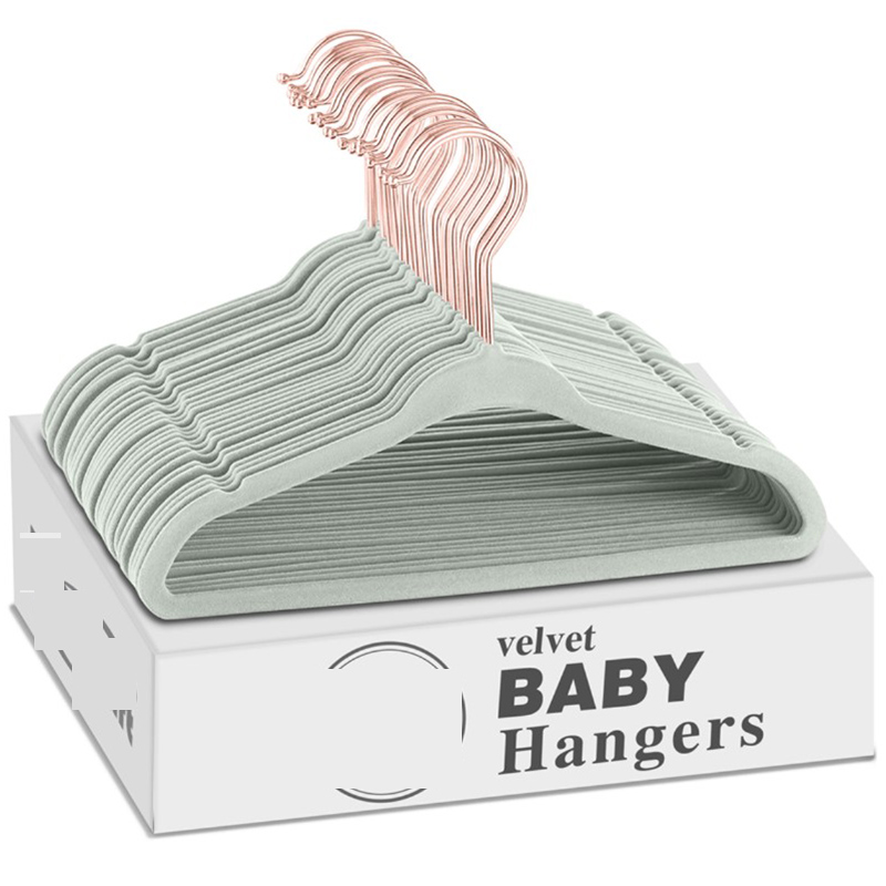 Velvet Hangers for Clothes 10P - огляд і ціна Baby Clothing Hangers