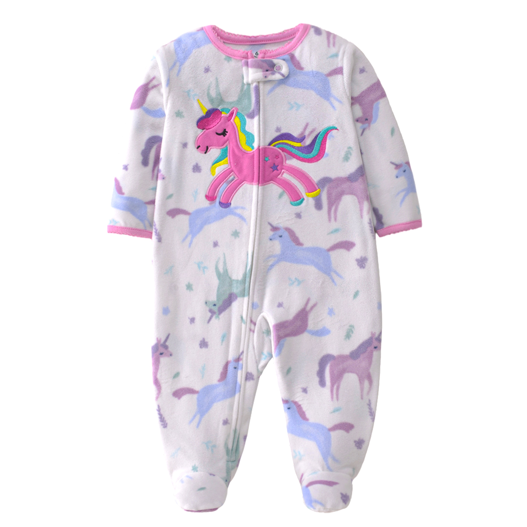 2026 Baby Spring Fleece Romper - огляд і ціна Baby Clothing Zip