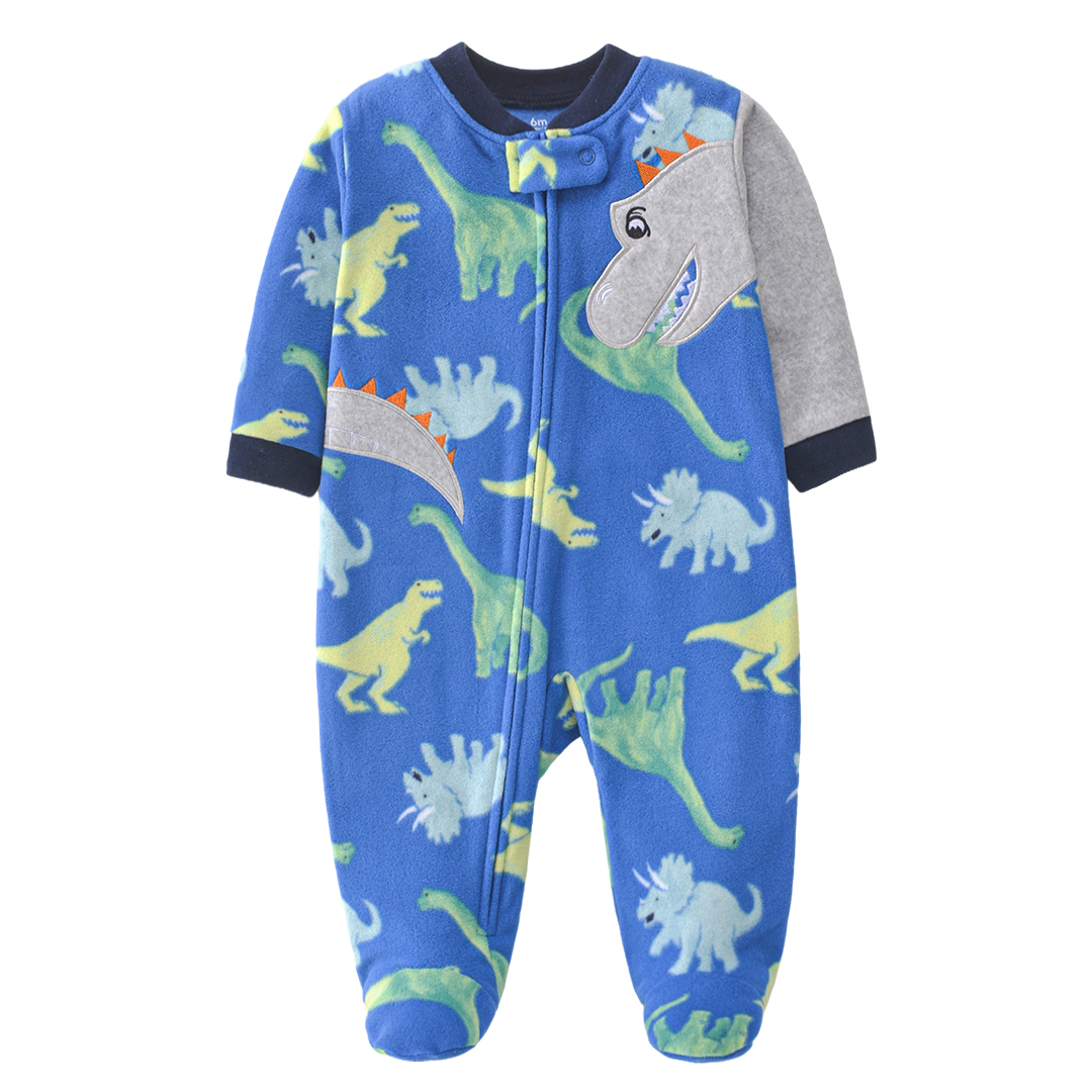 2026 Baby Spring Fleece Romper - огляд і ціна Baby Clothing Zip