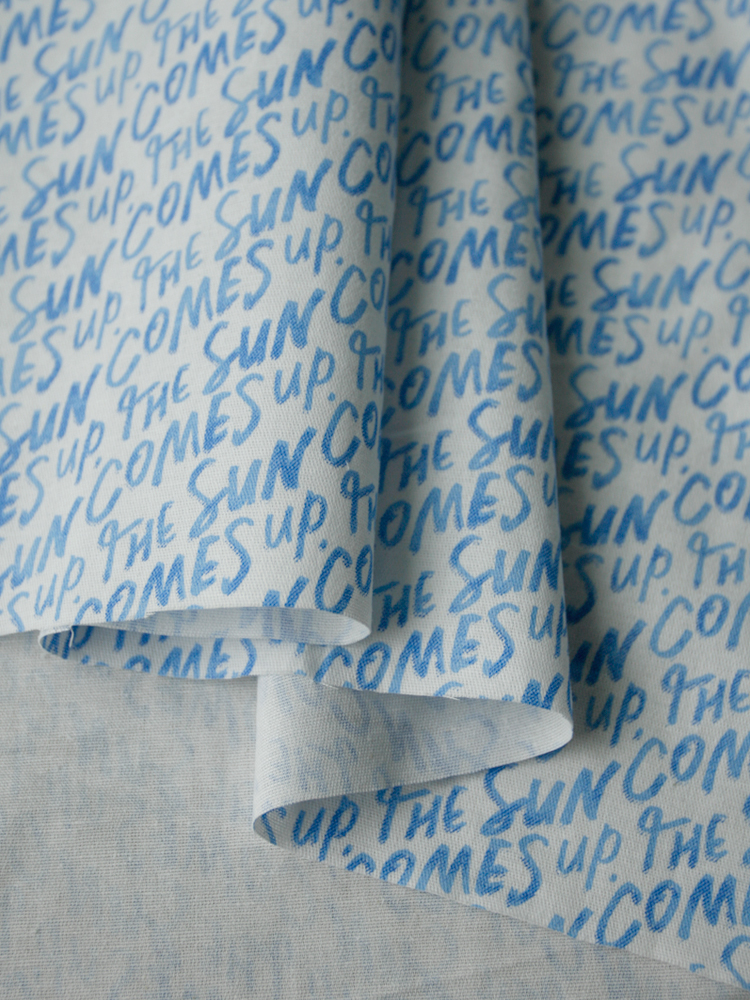 150x50cm Blue English Letters  - огляд і ціна Baby Clothing Sewing