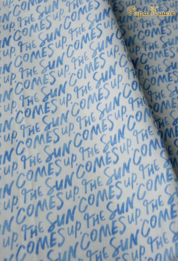 150x50cm Blue English Letters  - огляд і ціна Baby Clothing Sewing