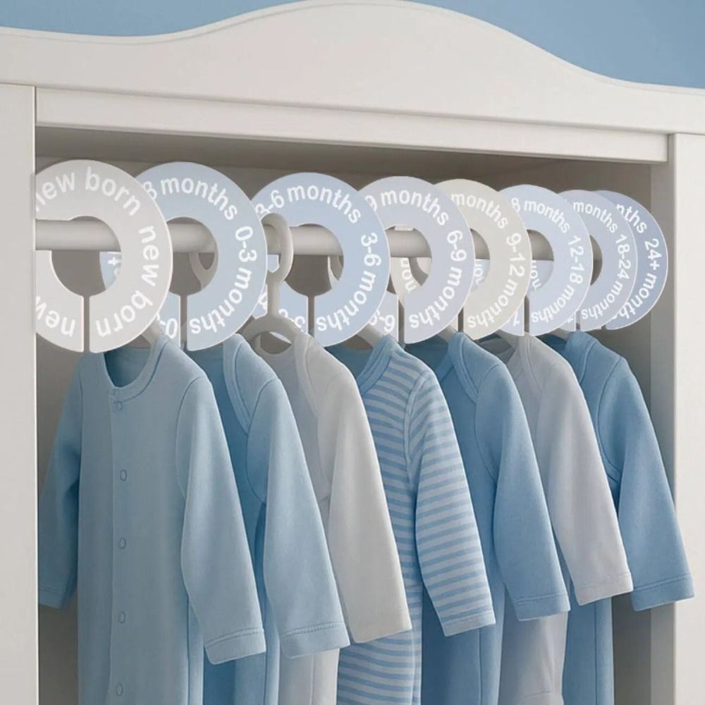 68/9Pcs Organizing Hangers Bab - огляд і ціна Baby Clothing Tags