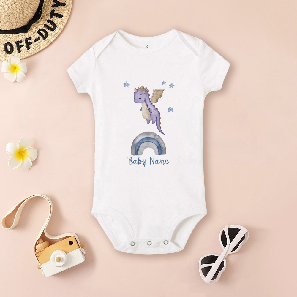 Personalized Dragon Baby Bodys - огляд і ціна Baby Clothing Name