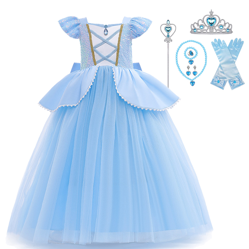 Cinderella Cosplay Costume Kid - огляд і ціна Baby Clothing Sizes