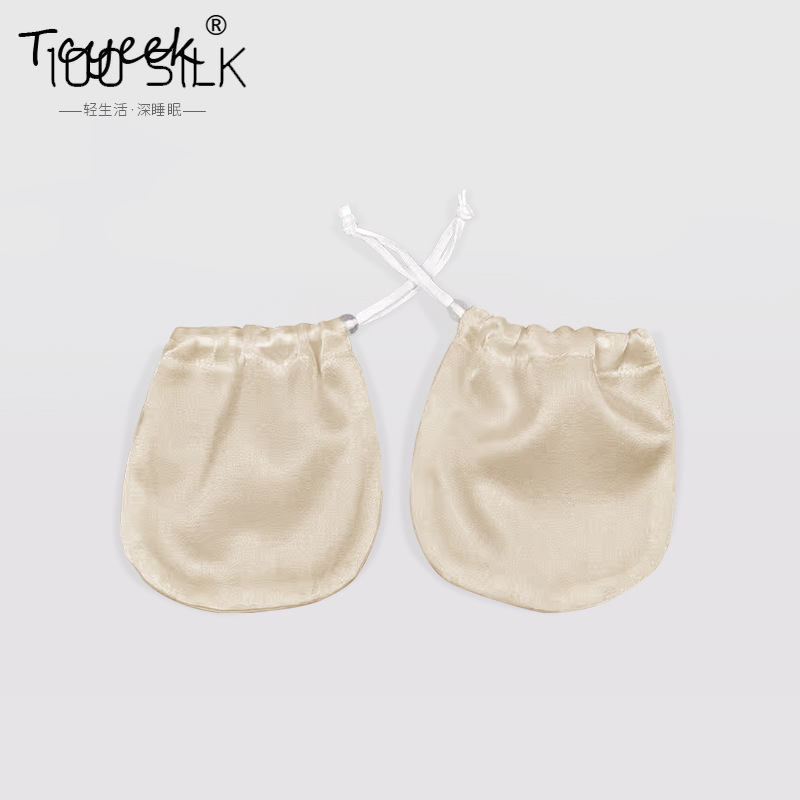 Tcyeek, 19MM 100%Real Silk Bab - огляд і ціна Baby Mittens Scratch