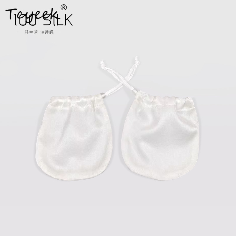 Tcyeek, 19MM 100%Real Silk Bab - огляд і ціна Baby Mittens Scratch