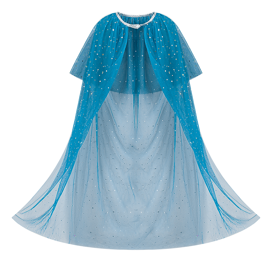 Girls Shiny Blue Princess Cloa - огляд і ціна Baby Clothing Sizes