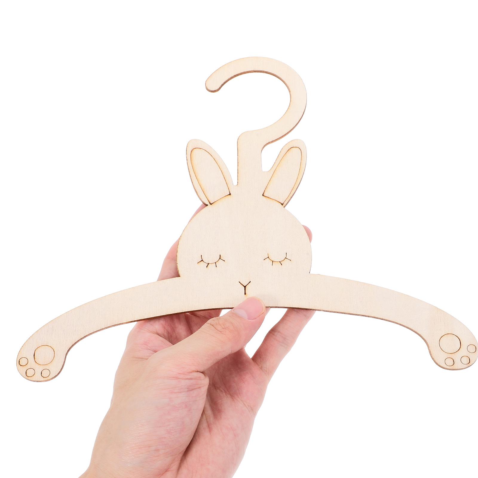 5 Pcs Creative Rabbit Shaped W - огляд і ціна Baby Clothing Hangers