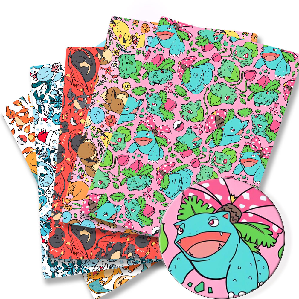 Pokemon Cartoon Fabric140*50cm - огляд і ціна Baby Clothing Unisex