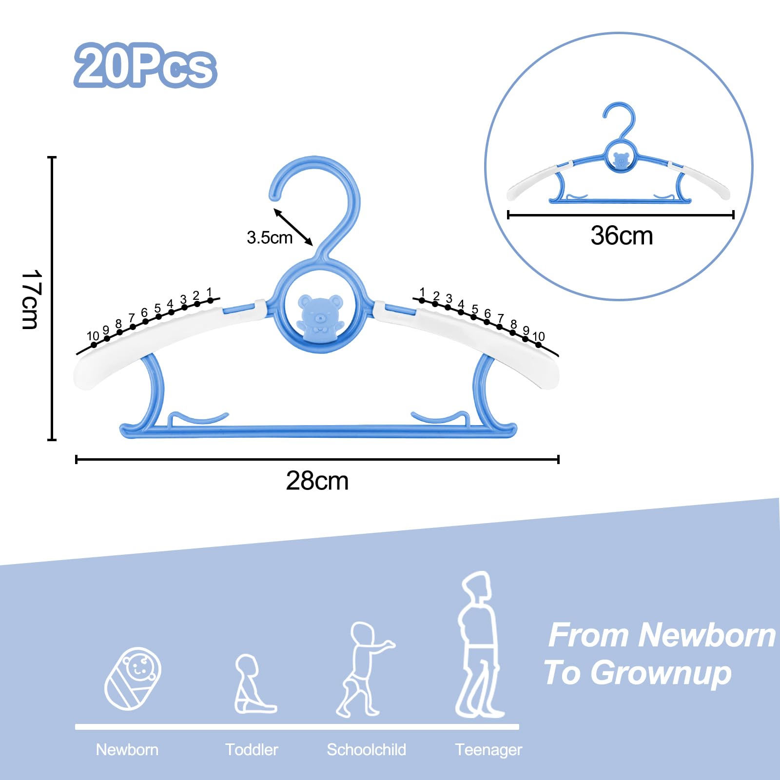 Non-slip Baby Clothes Hanger A - огляд і ціна Baby Clothing Hangers