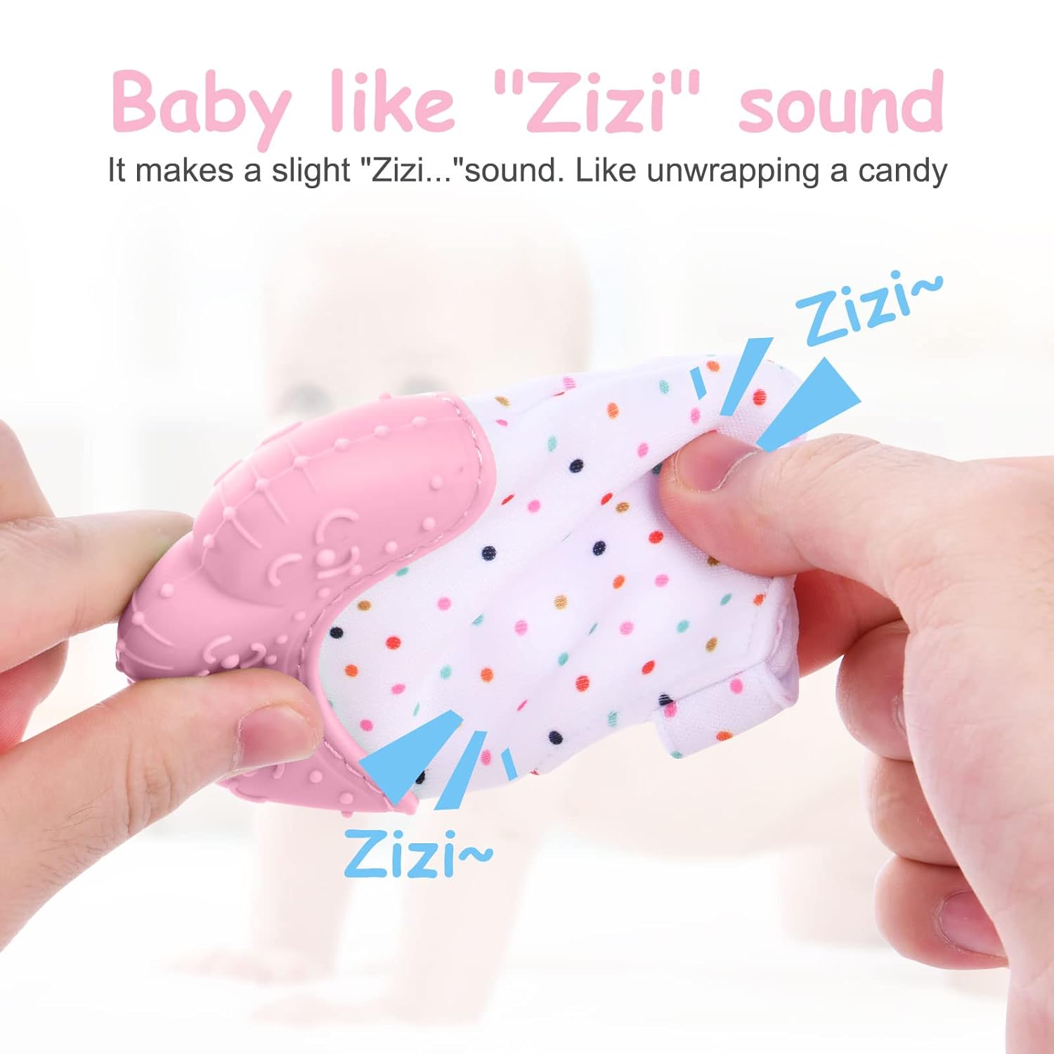 Food Grade Silicone Gloves Bab - огляд і ціна Baby Mittens Scratch