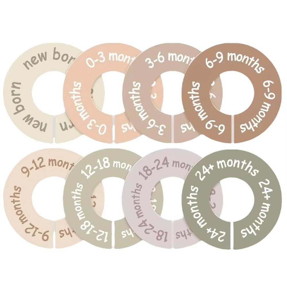 68/9Pcs Organizing Hangers Bab - огляд і ціна Baby Clothing Tags