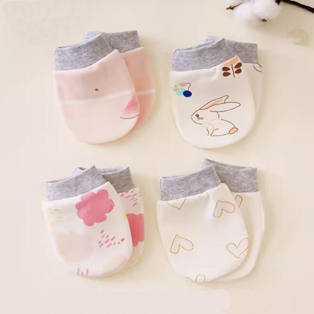 5 Pairs/Set Baby Cotton Soft M - огляд і ціна Baby Mittens Scratch